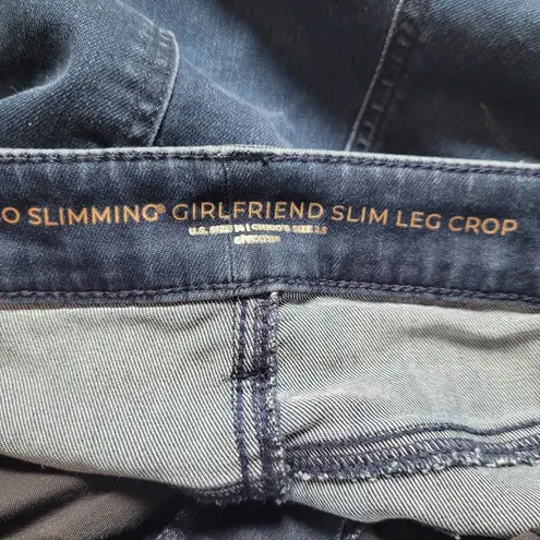 Chico's  So Slimming Girlfriend Slim Leg Crop Jeans