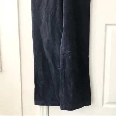 Usisi Sister Blue Cissy Cotton Corduroy Zip Front Collared Jumpsuit Small