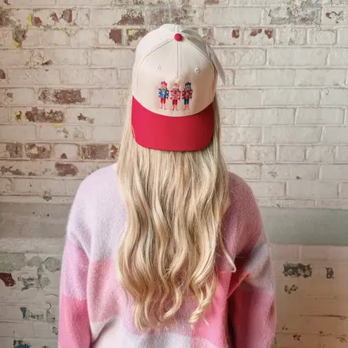 GRACE LILLY Nutcrackers Trucker Hat Red