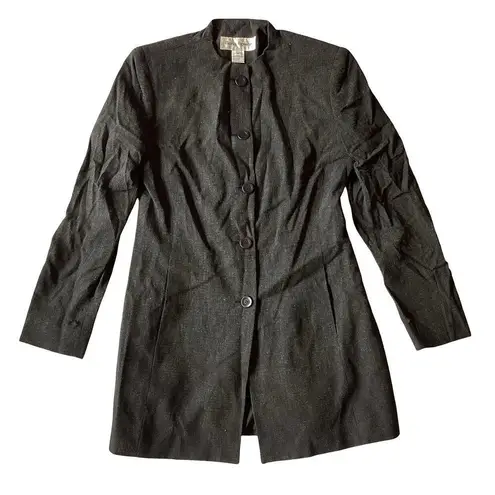 Rena Rowan Longline Wool Blend Blazer