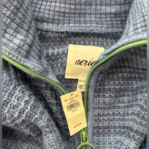 Aerie  oversized zip sweater 🤍