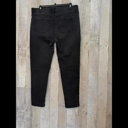 Diane Gilman DG2 by Diane Gillman Stylish Black Wash Jeans - Perfect Fit Women's PL