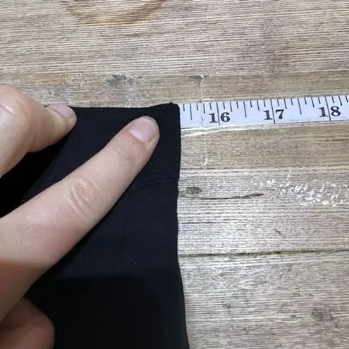 Betabrand Womens Flat Front Classic Yoga Flare Leg Dress Pants Black Medium