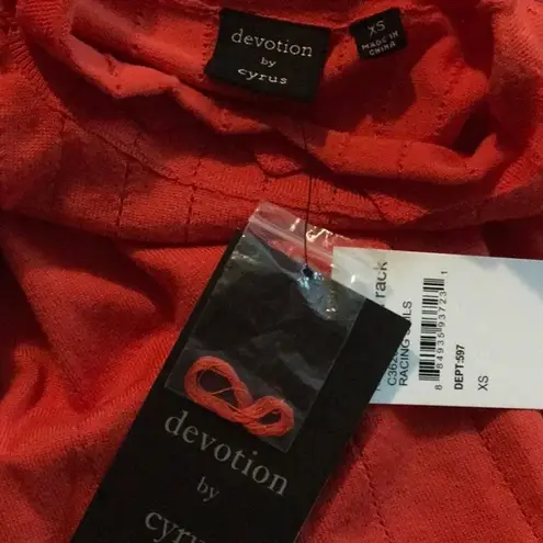 Cyrus Pointelle Scallop Mockneck Tank Top Blouse