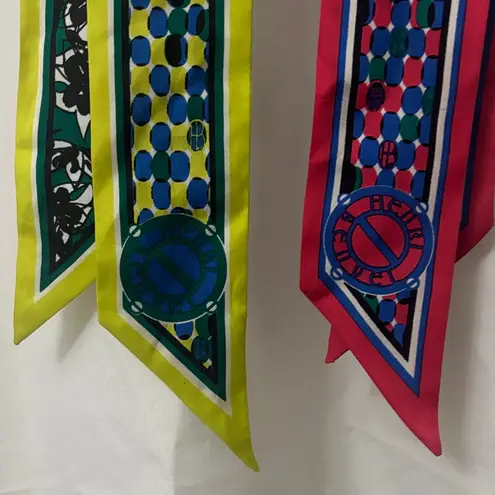 Henri Bendel  Multicolor Silk Scarf