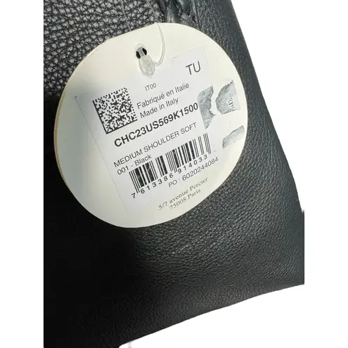 Chloé Chloe NWT Penelope Large Top-Handle Bag in Black Smooth Grained Leather