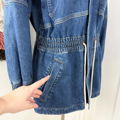 NEW MOTHER Carry All Parka M Blue Size M