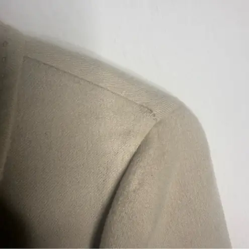 Loro Piana Women’s 100% Cashmere Cream Jacket – Size 46 IT / 10 US