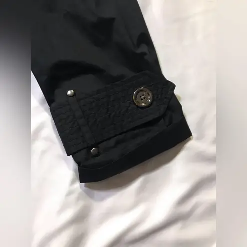 Fashion Bug Women’s Black Button Up Pea Coat Size M