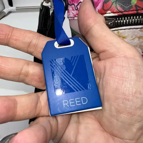 REED Peony Pink Print Flat Crossbody Purse Handbag New With Tags