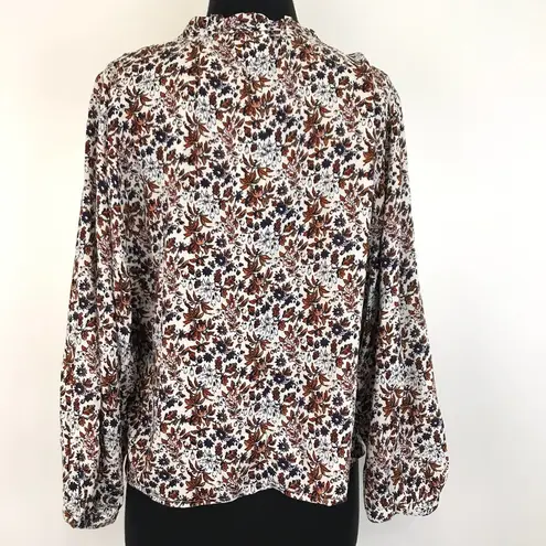 Abound NWT  Floral Balloon Sleeve Oversized Blouse