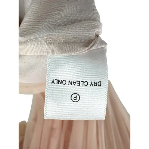 Ivy City Co Last Songbird Dress M Pink Pleated Tulle Gown Cottagecore Floral Size M