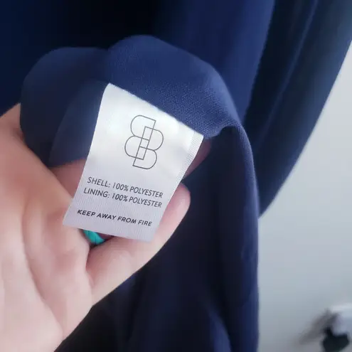 Baltic Born Sierra Sweetheart Blue Maxi Dress New Without Tags