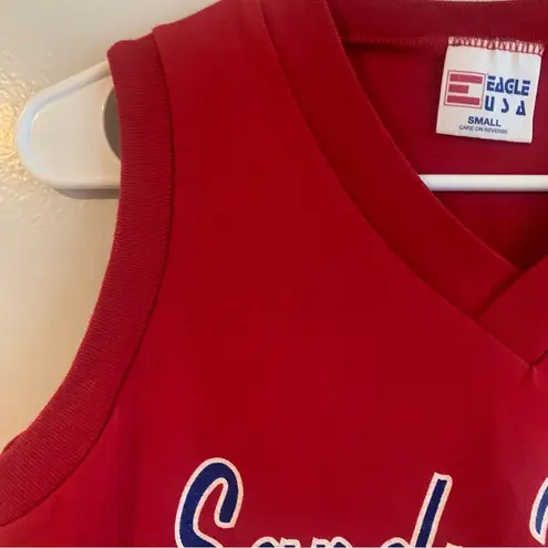 Vintage Sleeveless Sandy Plains Fastpitch V
