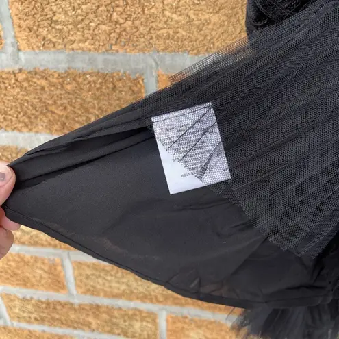 Jonathan Simkhai Lace and Tulle Mini Dress small Black