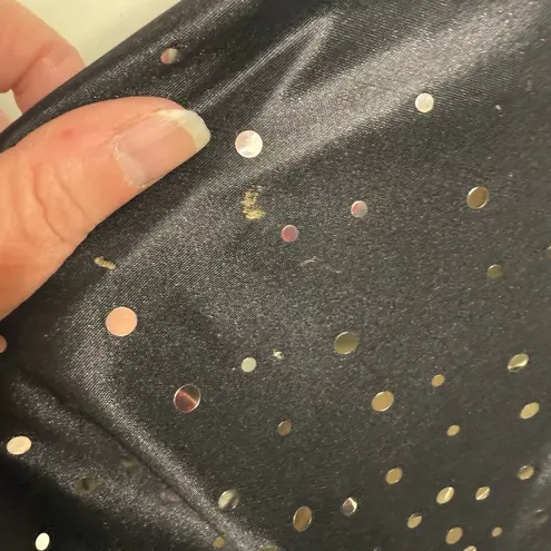 Vintage Y2K Jump Apparel Formal HoCo Prom Bubble Dress Juniors Size 3/4 USA Made Black