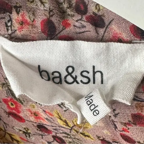 Ba&sh Maxence Button Up Blouse Shirt Beige Large 8