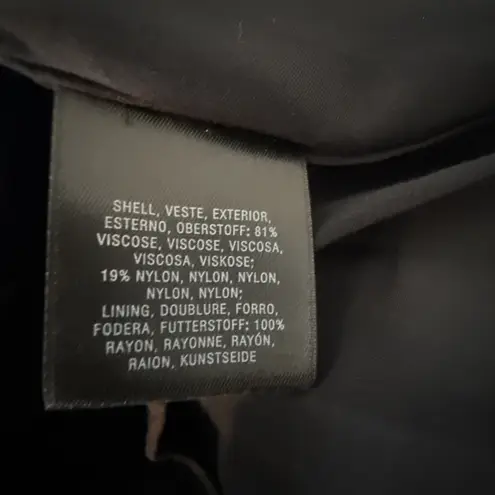 Moulinette Soeurs Anthropologie Esme Knotted Midi Dress Size 16 Black 3/4 Sleeve