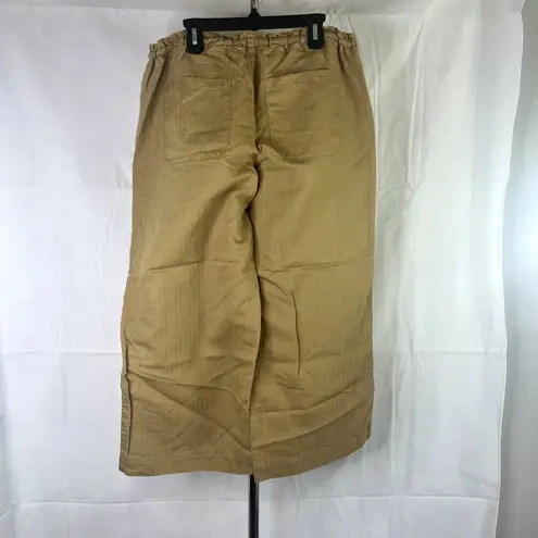 Ralph Lauren Lauren Ralph‎ Lauren Linen Blend Drawstring Pants Women's Size Medium