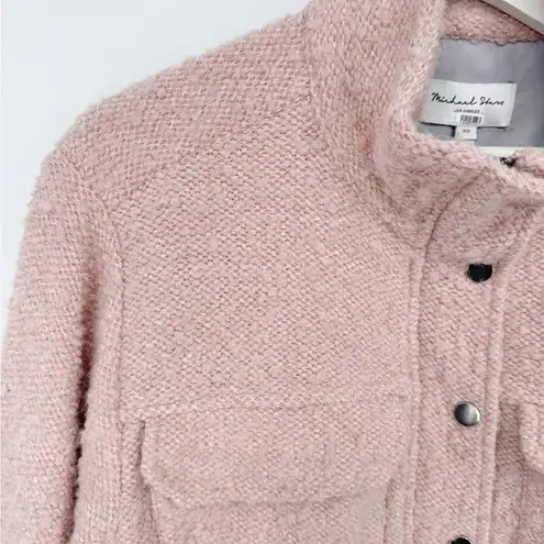 Michael Stars Leti Jacket In Rose XS