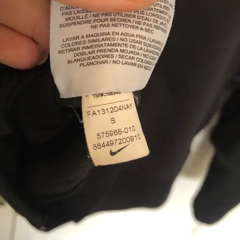 Nike Women’s Black  Thermafit Zip Up Hoodie Size S - Image 8