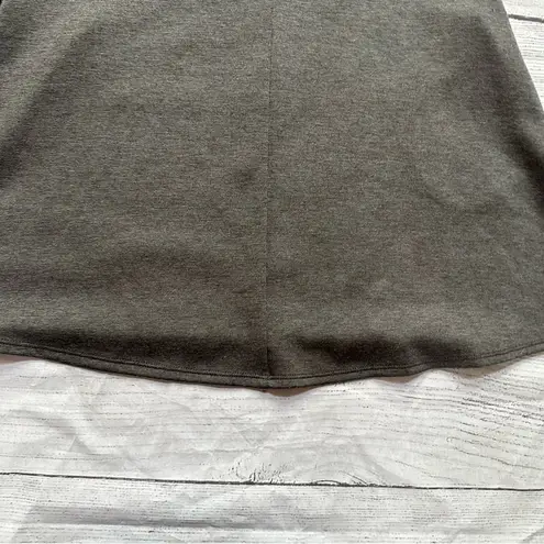 Ayla XS gray high neck tank top swing dress