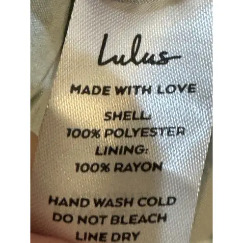 Lulus Amazing Moment Mint Green Floral Print Off