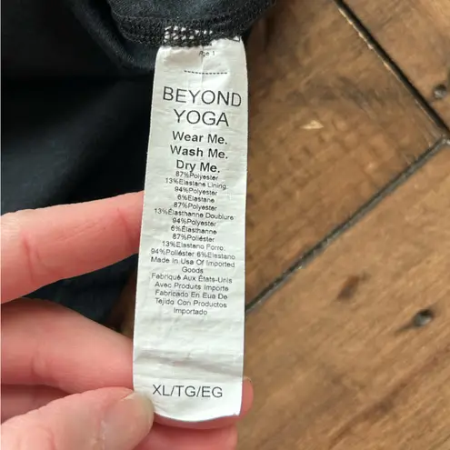 Beyond Yoga  Spacedye Movement Athletic Black Dress XL