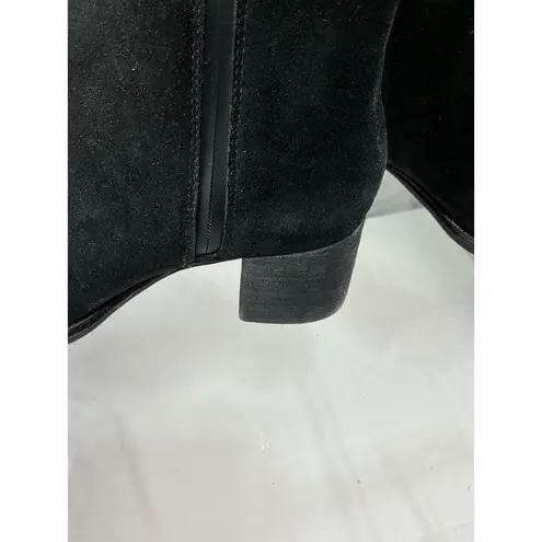 Blondo Sonali Boots Black Suede Waterproof Women's Size 7.5