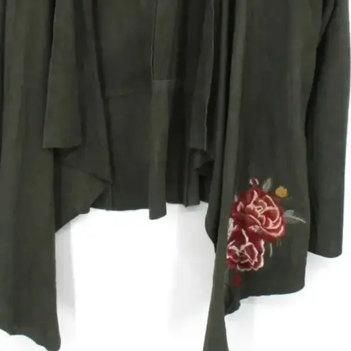 Johnny Was Rogon embroidered suede leather jacket NWT (oversized)