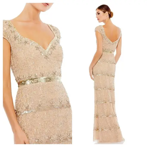 Mac Duggal 9089 Mother of the Bride Long GownMac Duggal size 14. retail $1195