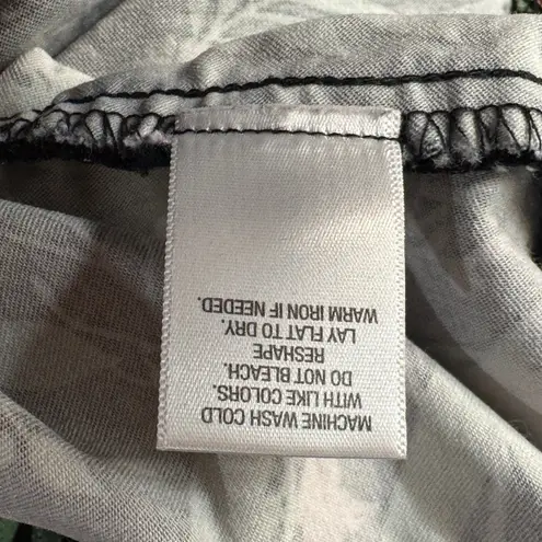 Roz & Ali SZ 14 Capris Pants Floral Stretch Pull-On Hi-Rise Elastic Waist Multi