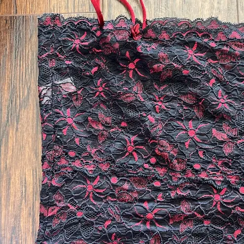 Victoria's Secret Victoria’s Secret Vintage Y2K Lace Mesh Gothic Vampire Camisole Tank Top Medium - Image 5