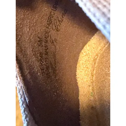 Bella Vita Womens Slip On Knit Loafers Flats Shoes Light Gray Size 5M