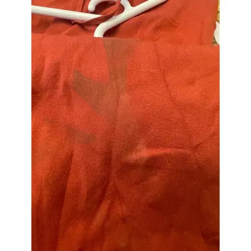 ALC Frank ALC Knit Jumpsuit in a burnt rust color