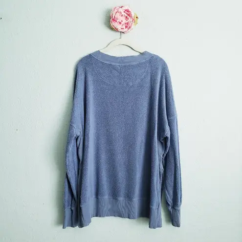 Aerie  Blue Cozy Good Sweater