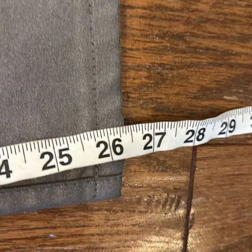 Lafayette 148 New York pewter metallic pants size 4 Gray