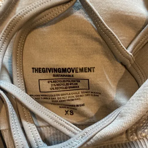 The giving movement sports bra Gray Size XS - Image 3