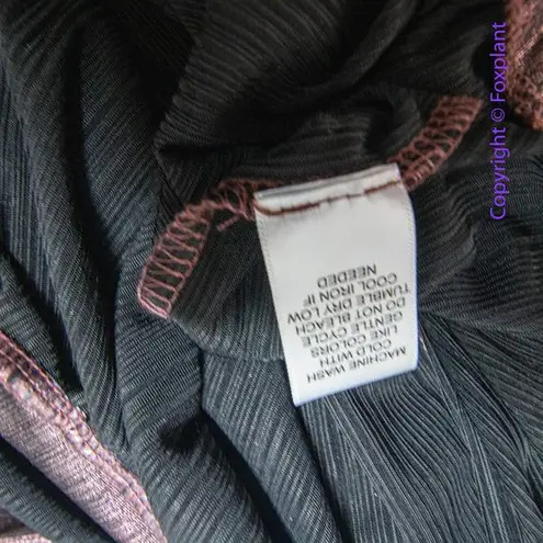 A Beautiful Soul by metallic shimmer wide leg jumpsuit, size B, size 18/20 Brown