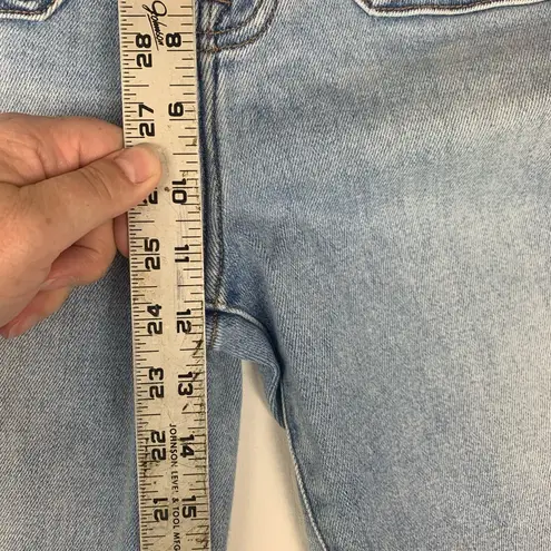 Hidden Jeans Hidden size 30 flat pocket crop flare jeans light wash denim casual Los Angeles