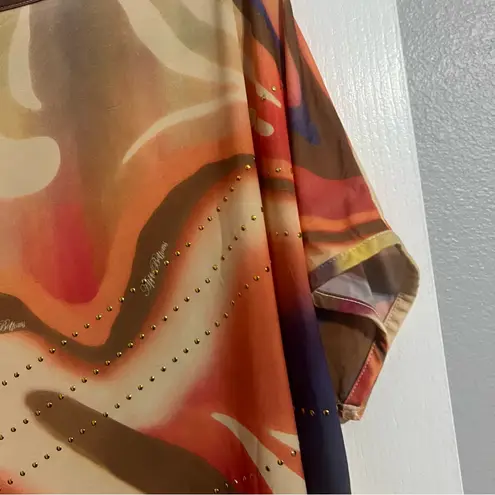 Apple Bottoms Apple bottom Multicolor Swirl Tunic Top