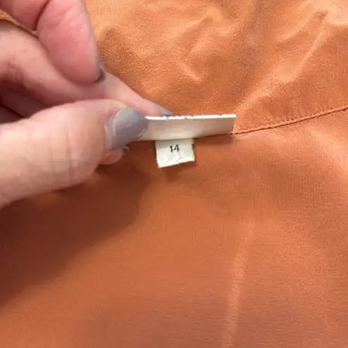 Fragile Women's Terracotta/Rust Button Down Shirt by