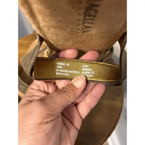 Magellan outdoors New Sandals Womens 10 Strappy Flip Flop Thong Tan Brown Summer