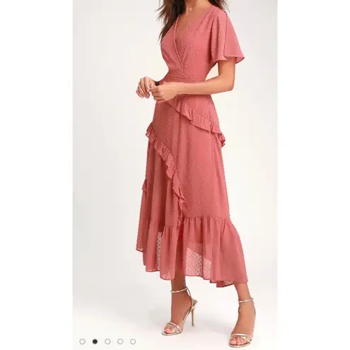 Lulus Lulu’s Rose Midi Dress