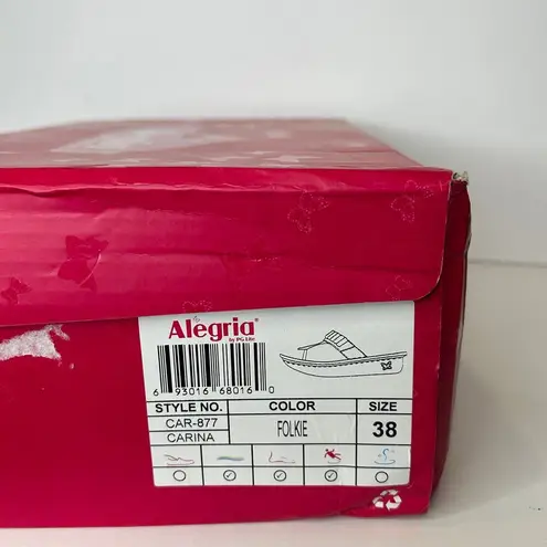 Alegria NEW CARINA FOLKIE SANDALS 38