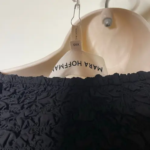 Mara Hoffman NWT Aja cropped popcorn TENCEL Lyocell top sz XXS