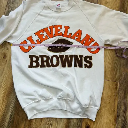 American Vintage Vintage Cleveland Browns Crewneck Sweatshirt Handmade Jerzees Football