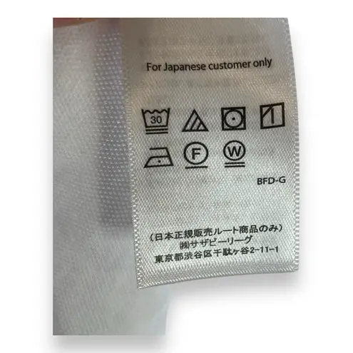 Barefoot Dreams BAREFOOT MC WOMEN'S LOOSE JERSEYCAP SLEEVE TEE WHITE SZ M