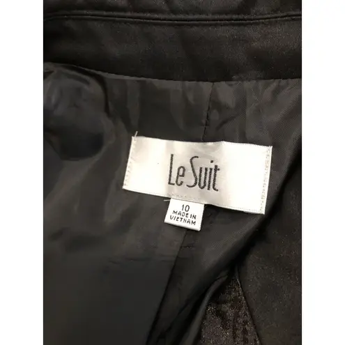 Le Suit Women’s Blazer Size 10 – Black Jacquard 3