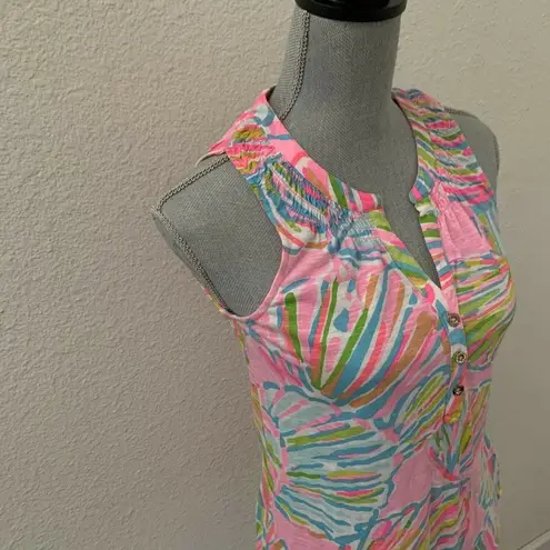 Lilly Pulitzer  Essie Top Pink Pout Shellabrate XS Excellent Condition RARE HTF